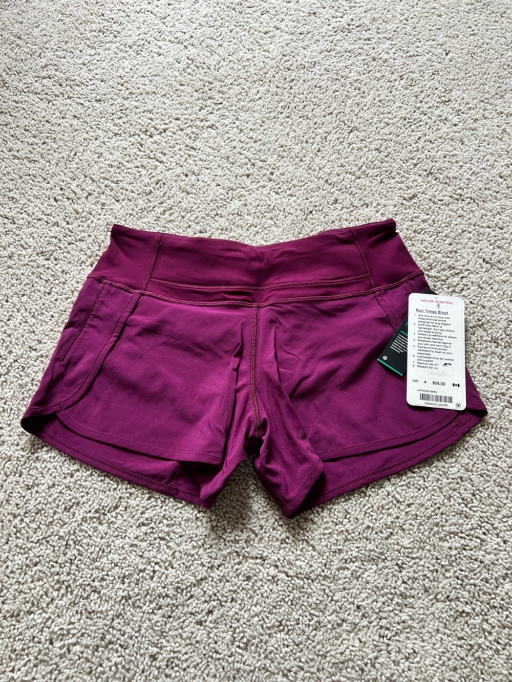 Lululemon Run Times Shorts